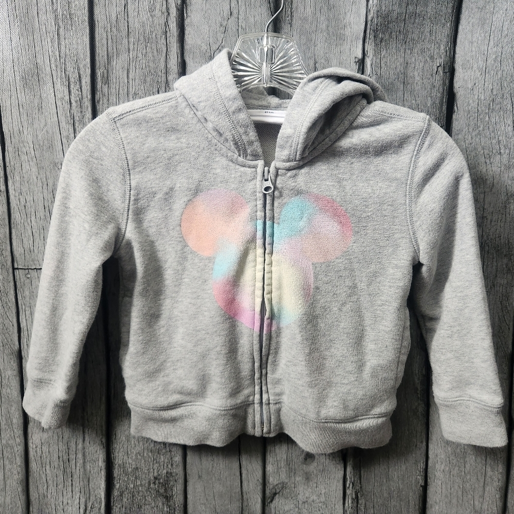 Girls Minnie Mouse Zip‎ Up Jacket